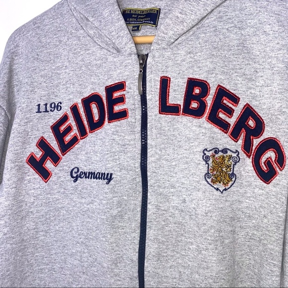 Vintage  The Heidelberg Jacket Men’s XXL With Hood - Picture 2 of 10
